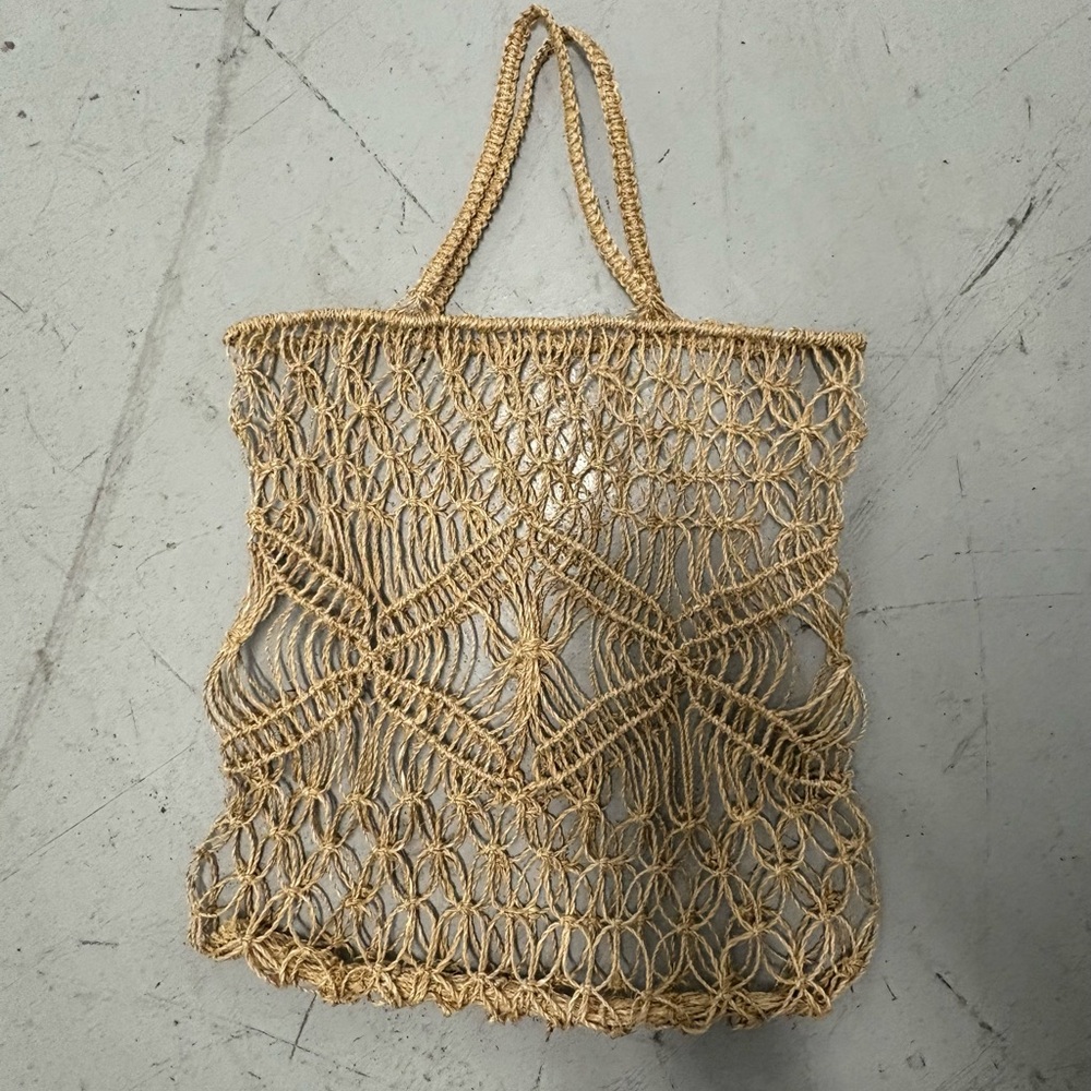 Macrame Tote For Home Or Shopping.